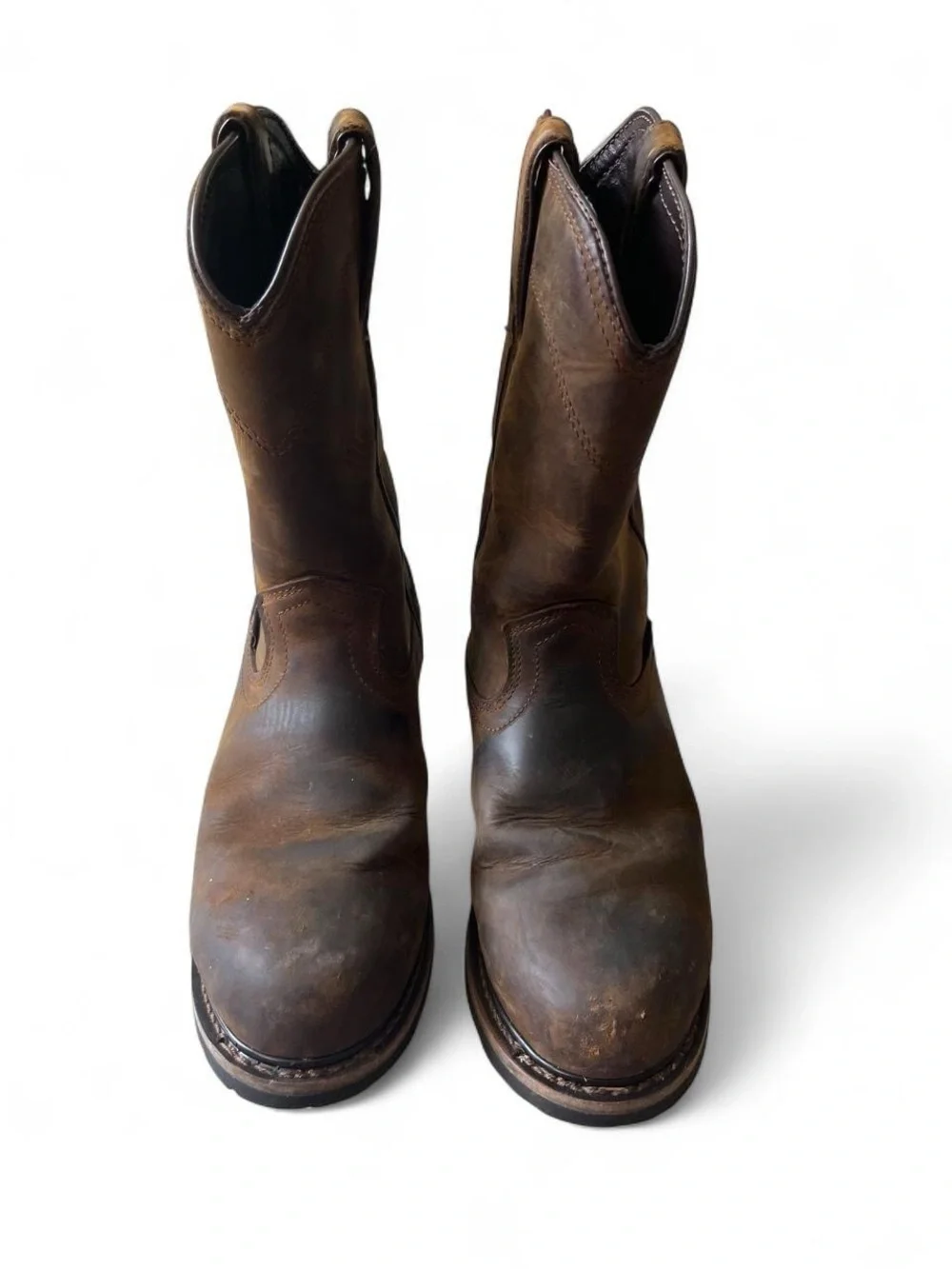 Justin Steel Toe Work Boots | Men’s 7D | EH Safety Toe | Leather Work Boots